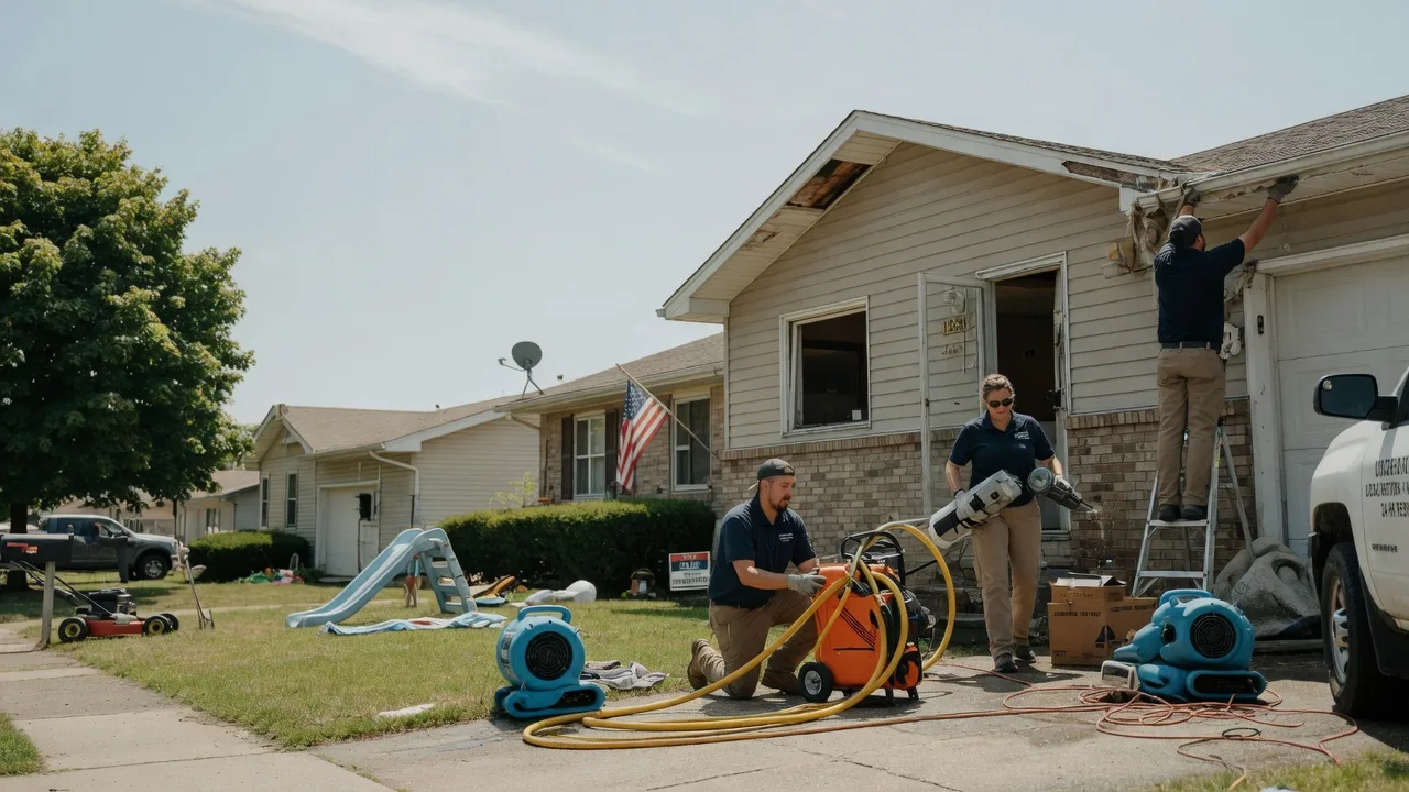 Water Damage Restoration in Clinton, IL near me